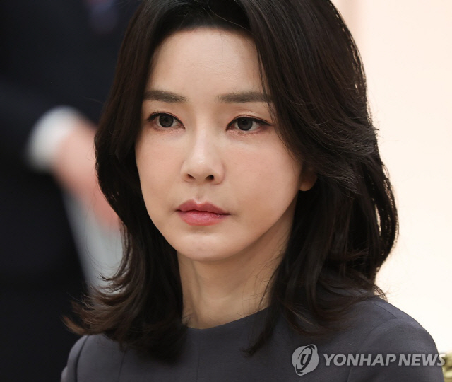 윤석열 전 대통령의 부인 김건희 여사.<연합뉴스>